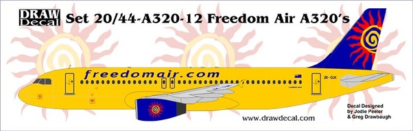 A320 (Freedom Air) 44-A320-12