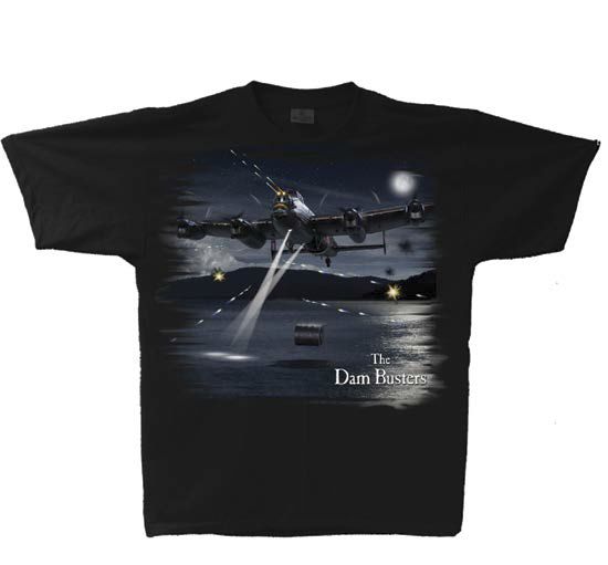 Avro Lancaster Dam Busters Adult T-Shirt