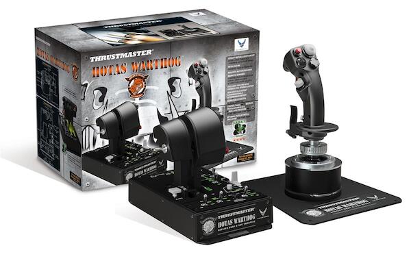 Thrustmaster Hotas Warthog throttles and stick 3362932913771