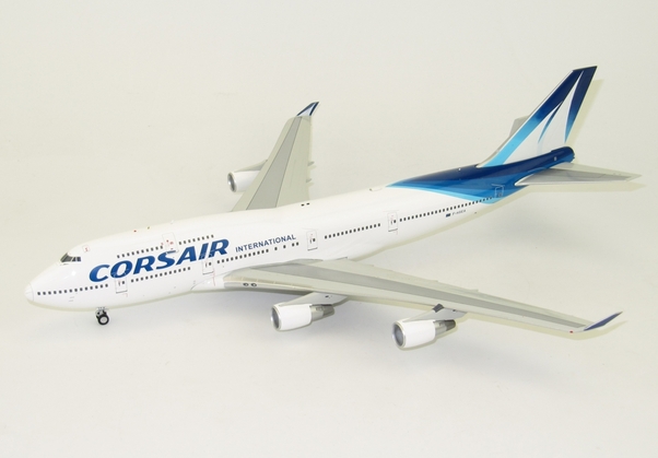 B747-400 (Corsair International) F-HSEA with stand IF74740416