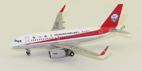 A319 (Sichuan Airlines) B-6453 With Antenna XX4415