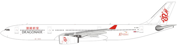 Airbus A330-300 Dragonair 10th Anniversary B-HWK 62019