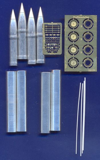 Wgr 42 Spr Luftwaffe rocket Pods (4) for Me410 320171