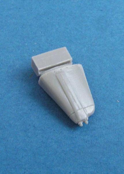 A37 Dragonfly fuselage tail cone with 2 navigation lights (Trumpeter) U4855