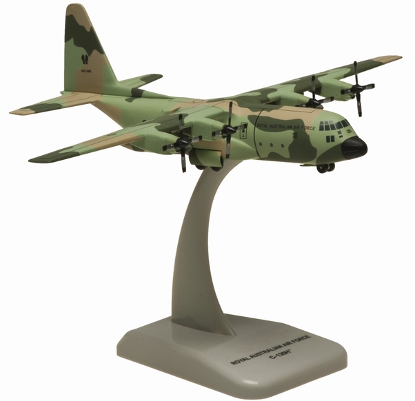 Hercules C130H (RAAF Royal Australian Air Force) A97-006 with stand HG5590