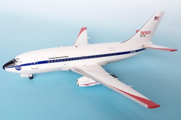 B737-100 (NASA, Langley Research Center) N515NA With Stand IF731NASA001