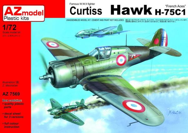 Curtiss Hawk 75A-2 French Aces AZ7569