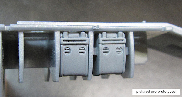 Kyushu J7W1 Shinden Metal machine gun magazine ballasts SWS01-M03
