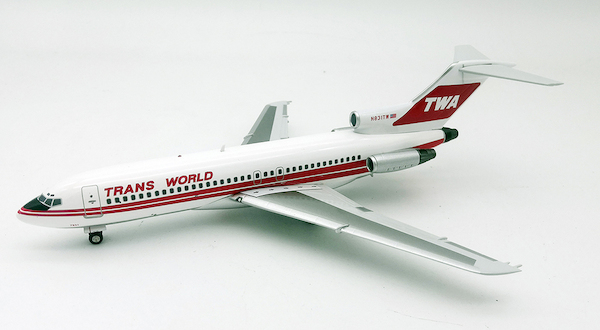 Boeing 727-200 TWA, Trans World Airlines N831TW with stand IF721TW1219