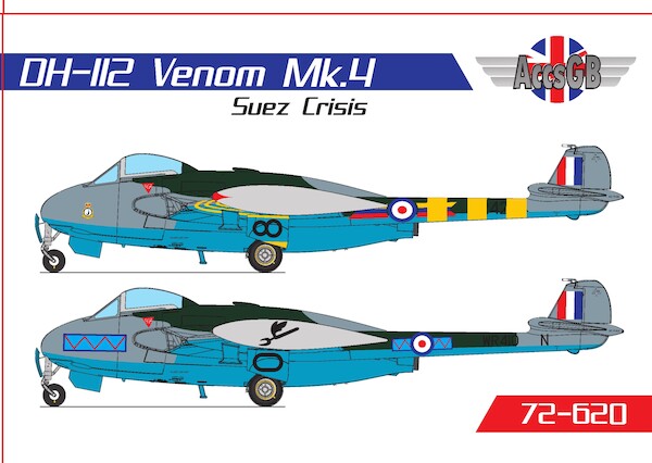 De Havilland  Venom FB MKIV  Suez  AGB72620