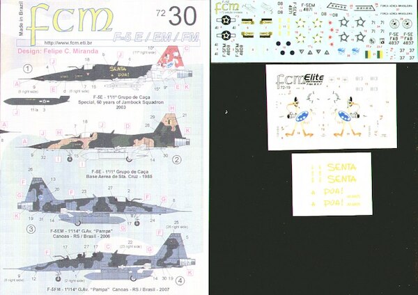 Northrop F5EM/F5FM (Brazil AF) FCM72-30