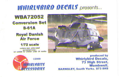 Danish S61A Sea King conversion (R Dan AF) WBA72052