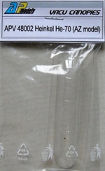 Canopy Heinkel He70 (AZ Models) APV48002