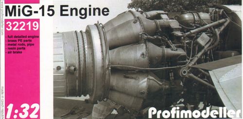 MiG15 Klimov engine for HPH kit (or Trumpeter) 320219