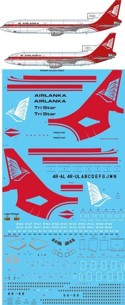 Lockheed L1011 Tristar (AirLanka) sts44281