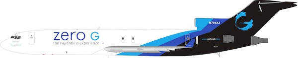 B727-200 (Zero-G) N794AJ With Stand IF7220G01