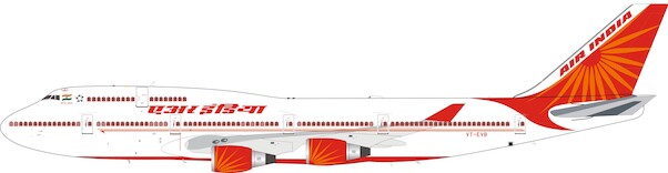 Boeing 747-400 Air India VT-EVB with stand IF744AI0121