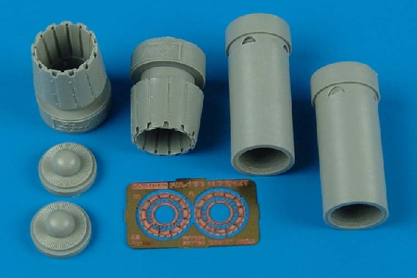 F/A18D Hornet Exhaust Nozzles - open (Hasegawa) 7194