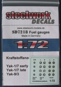Fuel gauges for Yakovlev fighters sd7218
