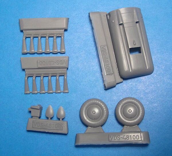 Heinkel He51B exterior correction set (Roden) VDS48100