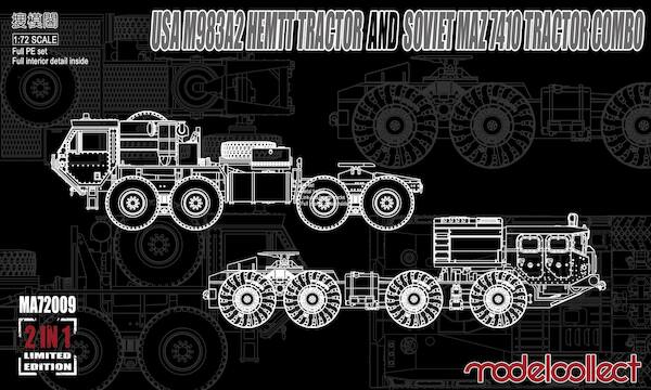 USA M983A2 HEMTT Tractor & Soviet MAZ7410 Tractor Combo (Limited combo set!) MA72009