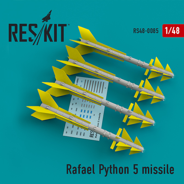Rafael Python 5 Missile (4x) RS48-0085