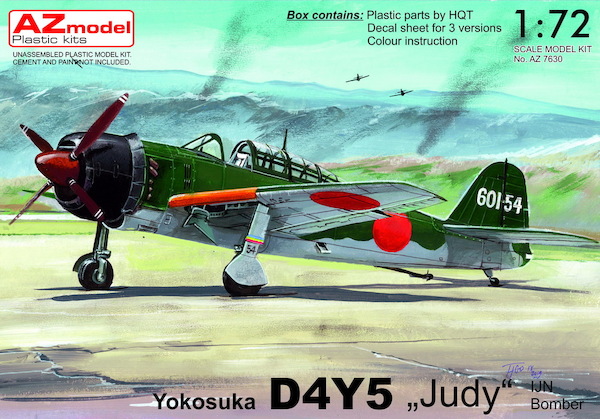 Yokosuka D4Y5 'Judy', Japanese Project Bomber az7630