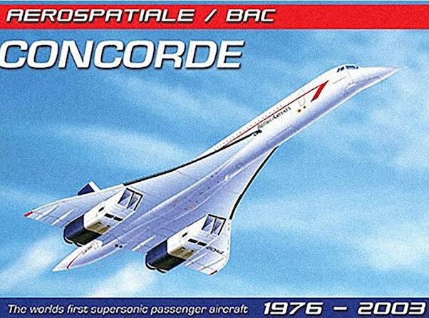 Concorde 1976-2003 metal poster YD8792G