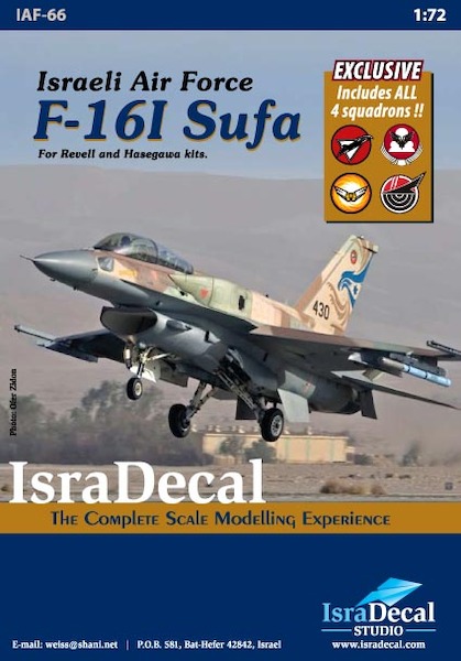 Israeli Air Force IAF F16I 'Sufa' IAF66