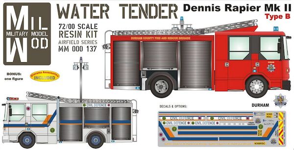 Dennis Rapier MKII Type B Water Tender MM000-137