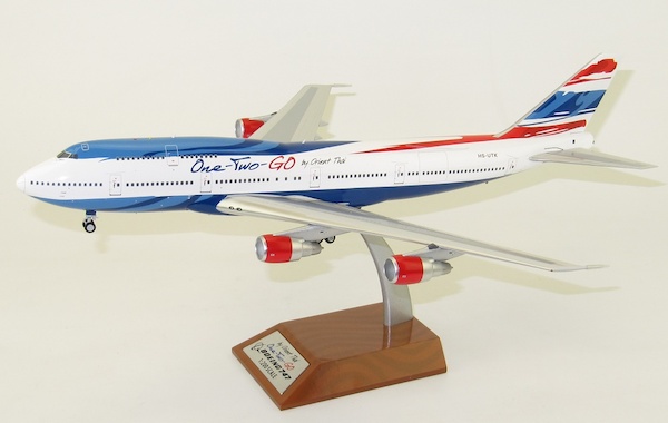 B747-300 (Orient Thai Airlines / One-Two-Go) HS-UTK With Stand LIMITED TO 100 MODELS IF7430118