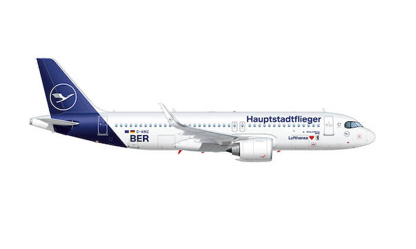 Airbus A320neo Lufthansa Hauptstadtflieger D-AINZ 571302