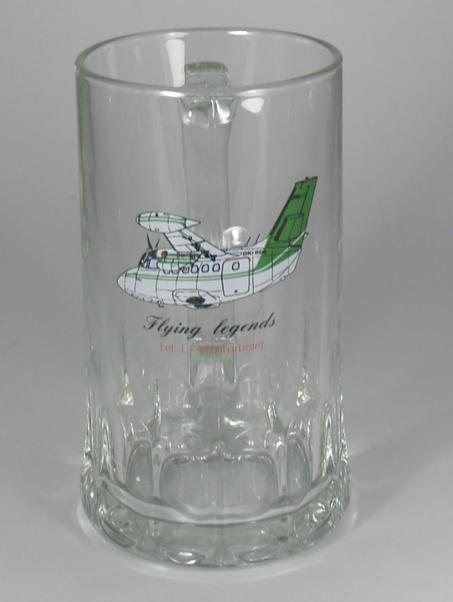Beerglass (0,5l) Flying Legends Let L410 Turbolet KL05