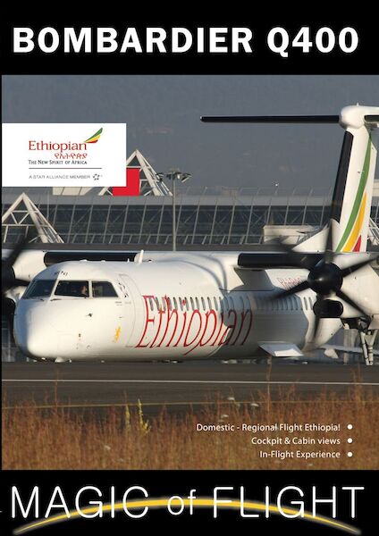 Bombardier DASH Q400 Cockpit - Ethiopian Airlines 0096962101077