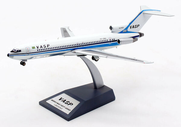 Boeing 727-200 VASP PP-SNH with stand and polished IF722VP0620P