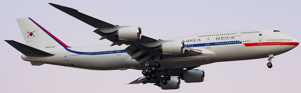 Boeing 747-8 Korea Air Force One HL7643  HG11977