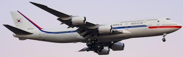 Boeing 747-8 Korea Air Force One HL7643 HG11977