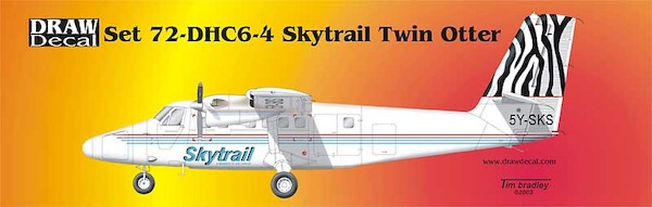 DHC6 Twin Otter (Skytrail) 72-DHC6-4