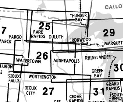 Low Altitude Enroute Chart USA US(LO)25/26