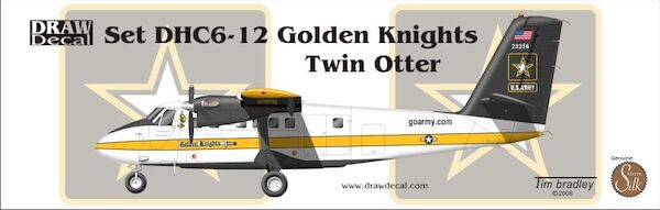 DHC6 Twin Otter (US Army Golden Knights) 72-DHC6-12