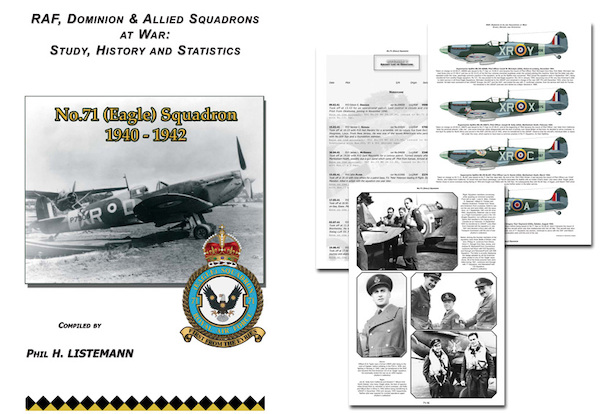 No71 (Eagle) Squadron 1940-1942 Hurricane Spitfire 71sq