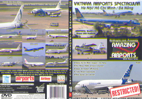 Vietnam Airports Spectacular: Hanoi A380 /Saigon/ Danang 0881687001890