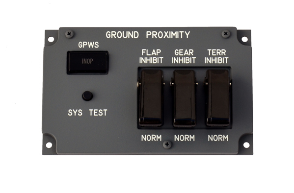 B737 Ground Proximity panel BKI version (Backlite power: 2,4 to 2,9 volts) 5T8