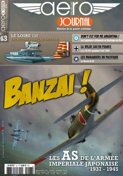 Aérojournal n°43 ' Banzai, Les AS de l'armée impériale Japonaise