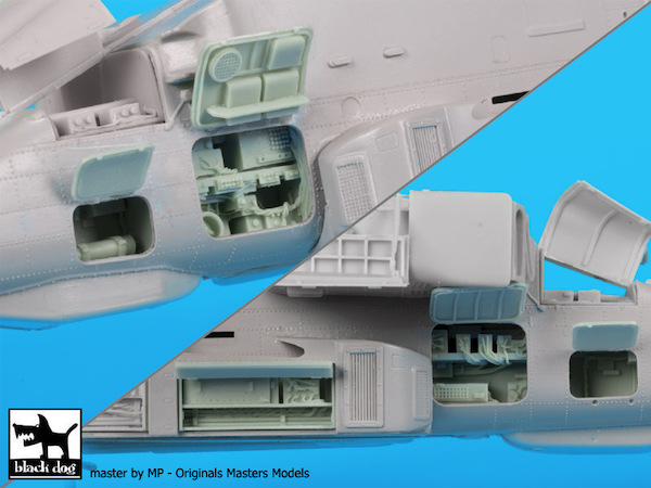 AH64D Apache electronics set 2 (Italeri) A48043