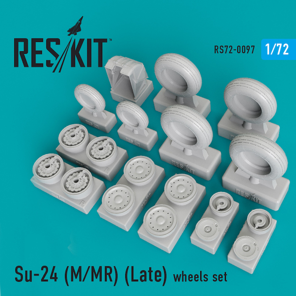 Sukhoi Su24M/MR late Wheel set RS72-0097