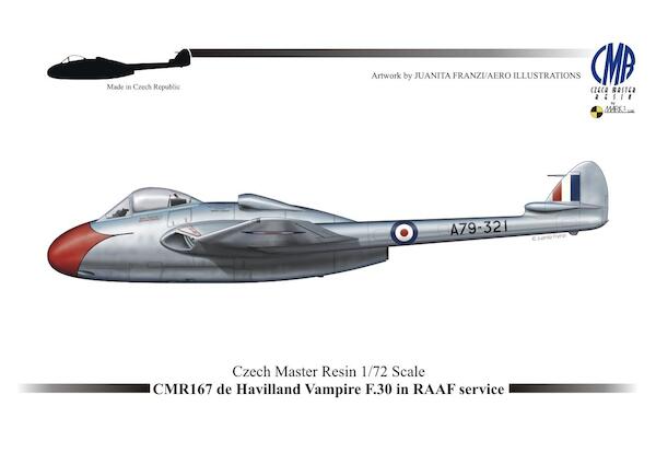 De Havilland Vampire F.30 (RAAF) 167