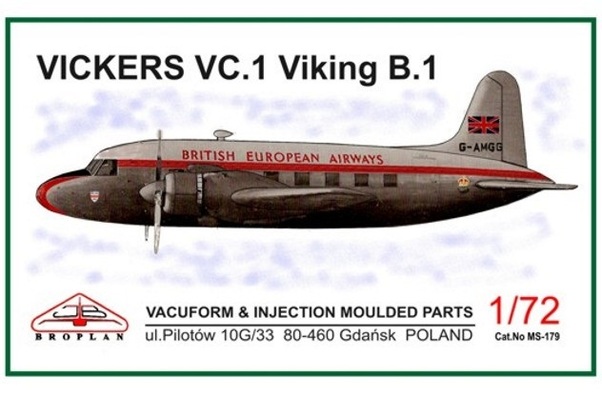 Vickers VC.1 Viking B.1 (British European Airways) MS-179