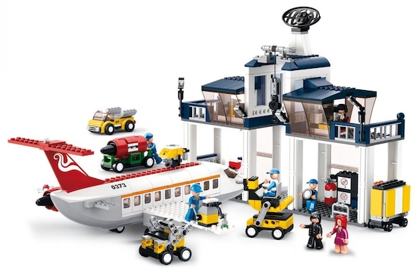 Sluban Toy Aircraft Workshop 826 piece M38-B0373