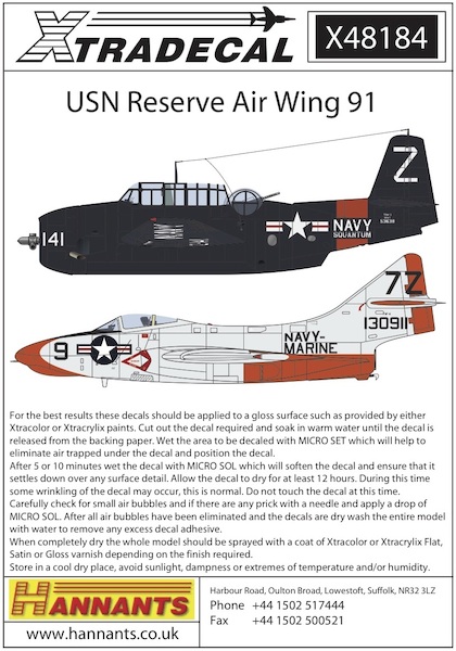 US Navy Reserve Air Wing 91 X48184